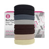 Burlybands Large Hair Ties for Thick Heavy or Curly Hair NonSlip NonDamage Seamless Womens Ponytail Scrunchies Multi Col