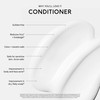 SEEN Conditioner Fragrance Free NonComedogenic Hair Conditioner DermatologistDeveloped Safe for Sensitive Eczema Acne Pr
