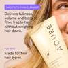 Acure Vivacious Volume Conditioner Volumizing Conditioner for Women Men Lightweight Moisturizing for Fine Thinning Hair