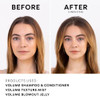 NatureLabTOKYO Perfect Volume Conditioner Lightweight Conditioner for Flat Limp Hair Restores Thickness Builds Volume Re