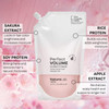 NatureLabTOKYO Perfect Volume Conditioner Conditioner for Flat Limp Hair Restores Thickness Builds Volume and Reduces Br