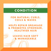 Cantu LeaveIn Conditioning Cream for Natural Hair with Pure Shea Butter 12 oz Pack of 2