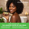Urban Hydration Jamaican Castor Oil Curl Styling Cream Sulfate Paraben and Dye Free Moisturizes Thickens Prevents Breaka