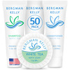 BERGMAN KELLY Round Hotel Soap Bars Shampoo Conditioner 3Piece Set 1 oz each 150 pc White Tea Delight Your Guests with R
