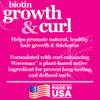 Difeel Growth and Curl Biotin Conditioner 338 oz Hair Condtioner for Curly Hair Conditioner Curly Hair