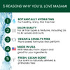 MASAMI Mekabu Hydrating Conditioner Sulfate Free Paraben Free Phthalate Free Vegan Cruelty Free Salon Quality Color Safe