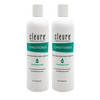 Cleure Hydrating Fragrance Free Conditioner Hypoallergenic SLS Free Paraben Free Unscented 12 Fl Oz Pack of 2