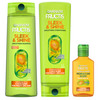 Garnier Fructis Sleek Shine Shampoo Conditioner Moroccan Sleek Oil Set for Frizzy Dry Hair Argan Oil 3 Items 1 Kit Packa