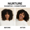JVN Nurture Hydrating Conditioner Moisturizing Conditioner for All Hair Types Detangles Softens Hair Made with Clean Hem
