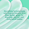Bubbsi Creamy Coconut Oil Hair Conditioner for Kids Baby Light Natural Scent Wont irritate eyes Organic Coconut Oil Shea