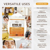 33rd PARALLEL BTMS 50 2 lbs 32 oz Bulk Conditioning Emulsifier 100 Natural Plant Derived Behentrimonium Methosulfate Cet