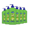 Suave Kids 3in1 Tear Free Body Wash Shampoo and Conditioners Dermartologist Tested Silly Apple 18 Oz Pack of 6