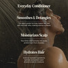 Black Wolf Everyday Conditioner 12 Fl Oz SalonGrade Hair Conditioner for Men Smooths Detangles Locks in Moisture Hydrate