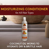 OKAY Coconut Curls GardeniaGrapefruit Conditioner Helps MoisturizeHydrateand Define Curls SulfateSiliconeParaben Free Fo