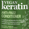 Difeel Vegan Keratin Anti Frizz Conditioner 338 oz Cruelty Free Vegan Conditioner