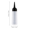 Yebeauty Hair Color Applicator Bottle 2 Pack Hair Color Squeeze Bottle 150ml5 Ounce with Angled Tip