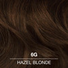 COLORCHARM Permanent Liquid Hair Color for Gray Coverage 6G555 Hazel Blonde 14 Fl Oz