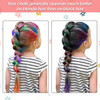 New Hair Chalk Comb for Girls Kids Washable Temporary Hair Color Dye for Kids Ages 5 6 7 8 9 10 Birthday Party Gift Cosp