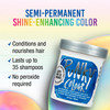 Punky Atlantic Blue Semi Permanent Hair Color Vegan CrueltyFree Conditioning Hair Dye Lasts Up to 35 Washes 35 fl oz