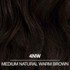 COLORCHARM Permanent Liquid Hair Color for Gray Coverage 4NW Med Natural Warm Brown 14 Fl Oz
