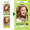 Garnier Nutrisse Ultra Crme Hair Color Permanent Hair Dye with 100 Gray Coverage Vegan CrueltyFree 70 Dark Natural Blond