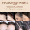Instantly Hairline Shadow SEVICH Hairline Powder Quick Grey Root Concealer for Thinning Hair Eyebrows Beard Windproof Sw