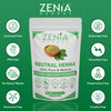 Zenia 100 Pure Neutral Henna Powder Cassia Obovata 7oz 200g Colorless Henna for Hair Natural Hair Conditioner for Silky