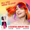 MANIC PANIC Dye Tool Kit Hair Dye Brush Comb Applicator Hair Cap LatexFree Gloves Reusable Easy to Clean Accessories for