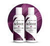 Adore Semi Permanent Hair Color 085 Burgundy Bliss 2 Pack Vegan CrueltyFree Purple Hair Dye No Ammonia No Peroxide No Al