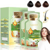 Bubble Plant New Botanical Hair Dye Shampoo Natural PlantBased Bubble Coloring Treatment Coffee Color 20ml x 10 Packs