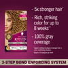 Schwarzkopf Keratin Permanent Hair Dye Cream 90 Honey Blonde Professional Quality Color for Up to 100 Gray Coverage Bond