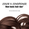 Light Mountain Henna Hair Color Conditioner Dark Brown Hair Dye for MenWomen Organic Henna Leaf Powder and Botanicals Ch