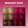 Splat Vegan and CrueltyFree SemiPermanent Hair Color Dye 6 Fl Oz MIDNIGHT RUBY