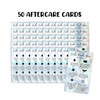 Boutique Marketing LLC Ombre Powder Brow Aftercare Instructions Cards 50 Pack 2 Sided 2x35 inches Business Card Size Sna
