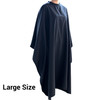Large Size 63 x 55 Barber Cape Professional Salon Cape Hairdresser Hair Cutting Cover Cape with Adjustable Snap Closure