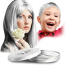 HAIOLORPRO White Hair Color Wax Temporary Washable Hair Color Dye for Kids Hair Makeup Paint Wax for Parties or Cosplay