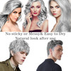 HAIOLORPRO White Hair Color Wax Temporary Washable Hair Color Dye for Kids Hair Makeup Paint Wax for Parties or Cosplay