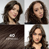LOreal Paris Feria MultiFaceted Shimmering Permanent Hair Color 40 Espresso Pack of 1 Hair Dye Kit