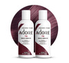 Adore Semi Permanent Hair Color 078 Rich Amber 2 Pack Vegan CrueltyFree Brown Hair Dye No Ammonia No Peroxide No Alcohol