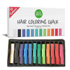 Fresh Monster Temporary Hair Coloring Chalk 12 Bright Colors Washes Out Easily Girls and Boys NonToxic and Safe for All