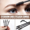 Set Of 2 Eyebrow Stamp Stencil Kit 10PCS One Step Eyebrow Shaping Kit 2 Brushes Professional Brow Powder Waterproof Long