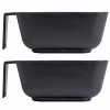 KALLORY Hair Dye Mixing Bowl Set for Salon and Home Use Wide Deep Hair Color Mixing Bowls for Diy Coloring and Tint Mixi