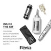 LOreal Paris Feria MultiFaceted Shimmering Permanent Hair Color 56 Brilliant Bordeaux Auburn Brown Pack of 1 Hair Dye Ki