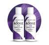 Adore Semi Permanent Hair Color 116 Purple Rage 2 Pack Vegan CrueltyFree Purple Hair Dye No Ammonia No Peroxide No Alcoh