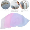 3pcs Hair Coloring Dye Professional Silicone Hair Dye Hat Reusable Hair Coloring Highlighting Reusable Salon Hair Color