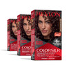 Revlon Colorsilk Beautiful Color Permanent Hair Color OLD VERSION 32 Dark Mahogany Brown Pack of 3