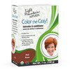 Light Mountain Henna Hair Color Conditioner Color the Gray Red 2Step ChemicalFree SemiPermanent for White Gray Blonde Ha