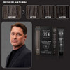American Crew Mens Temporary Hair Color Temporary Hair Dye Natural Gray Coverage Mednatural 135 Fl Oz
