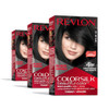 Revlon Colorsilk Beautiful Color Permanent Hair Color OLD VERSION 11 Soft Black Pack of 3