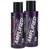MANIC PANIC Purple Haze Hair Color Amplified Semi Permanent Hair Dye Very Dark Warm Purple Color For Dark Light Hair Veg